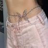 Super Fairy Pure Desire Butterfly Tassel Leg Chain Waist Chain, Mori Cold Sweet Cool Spice Girl High-value Versatile Body Jewelry