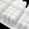 6 One-piece Large Bubble Ball Candle Silicone Mold DIY Handmade Soap Gypsum Resin Crafts Mould Cake Ice Cube Baking Supplies