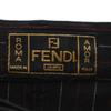 FENDI made in Italy Mimole length Pencil skirt 38 Front slit stretch Women Used