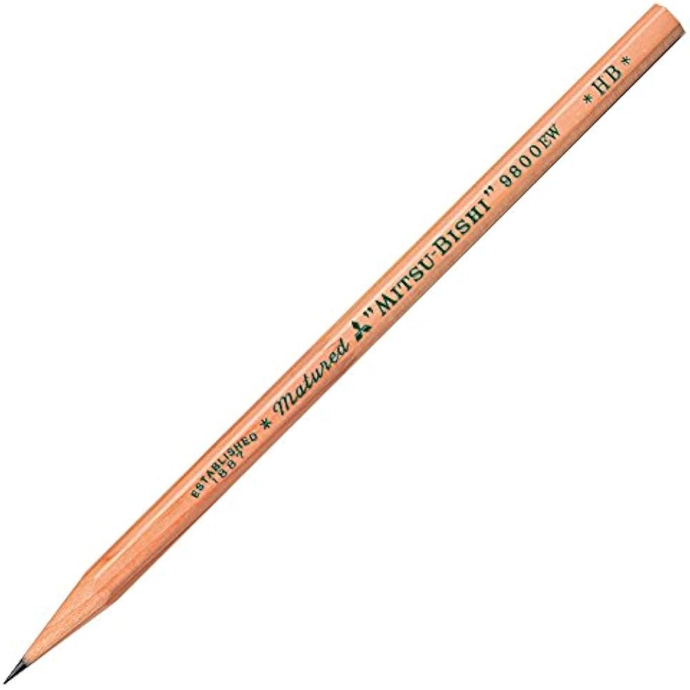 Mitsubishi Pencils Pencils Recycled Pencils 9800EW HB 12 Pack K9800EWHB