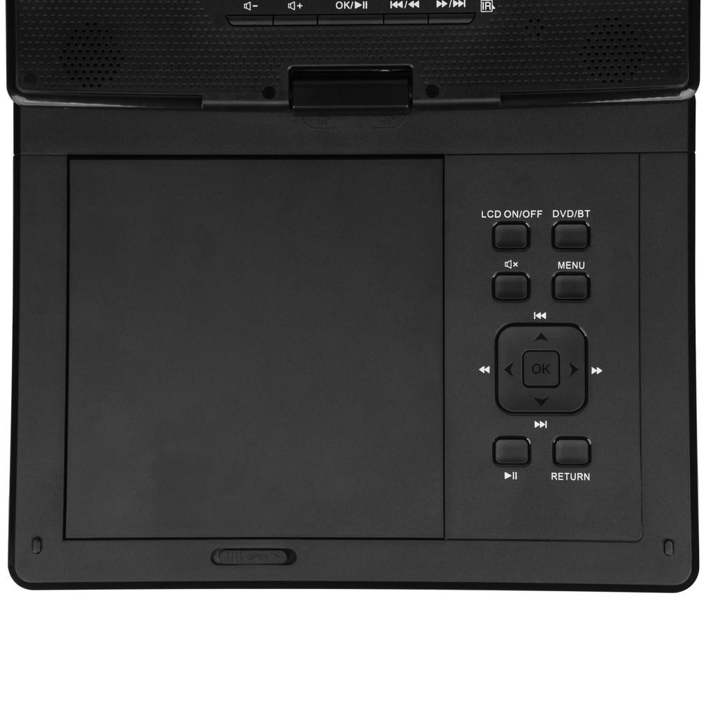 10,1-Zoll-1080P-Bluetooth-Mobil-DVD-Player, rotierendes multifunktionales VCD-Gerät, tragbarer CD-Player für den Haushalt im Auto, 253 * 186 * 40 mm