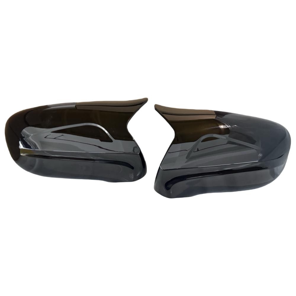 Pair Car Side Rearview Mirror Cover For Lexus IS IS250 IS350 2006-2012 LHD Glossy Black/Carbon Look Wing Mirror Caps Trims US/EU