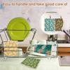 10Pcs Kitchen Dish Towels Cellulose Cotton Cleaning Cloths for Counter Sink Cookware Soft Kitchen Dish Rags Washcloths for Dish