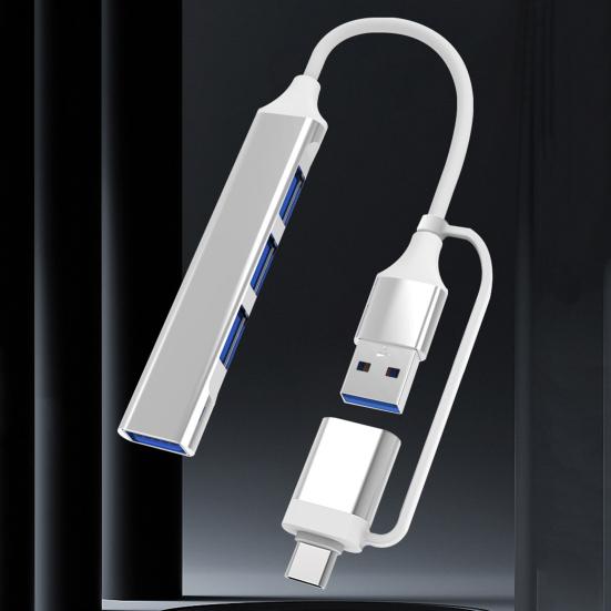 Bağlantı İstasyonu Sürücüsüz Geniş Uyumluluk Hafif Bilgisayar Hub'ı 5 Gbps USB'den USB'ye Bağlantı İstasyonu Ayırıcı Hub Bilgisayar Aksesuarları