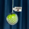 Yousheng Christmas Keychain Pendant Fruit Shape Charm Car Rearview Mirror Pendant Decompression Decoration Bag Accessory