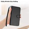 Wallet Flip Carbon Fiber Case For Samsung Galaxy S10 S9 S8 S10E Note10 Plus Note20 Ultra Note9 Note8 S7 Edge Magnetic Cover Etui