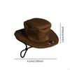 1/12 Mini Cowboy Hat Action Figure Props Model Doll Toy Western Decorative