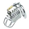 Small Penis Lock Male Stainless Steel Cock Cage Chastity Device Penis Lock Erotic Bondage Husband Loyalty Big Metal Cock Cage