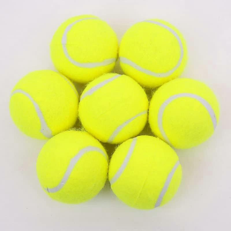 3-Pack Tennis Cricket Dog Toy Balls - Dog Tennis Is Great for Aggressive Chewers - Durable and Great for Sports, Lessons, Practice and Launchers