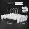 Traceless Plastic Pants and Skirt Hanger with Clips for Clothing Stores