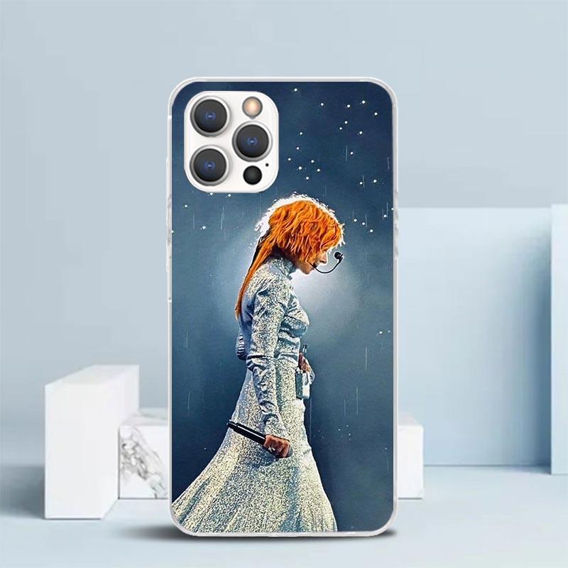 Mylene Farmer Soft Cover for iPhone 16 17 Air 15 14 Pro Max 16E Phone Case 13 Mini 12 11 7 SE 8 Print Pattern Fit Cases 16 17 Ai