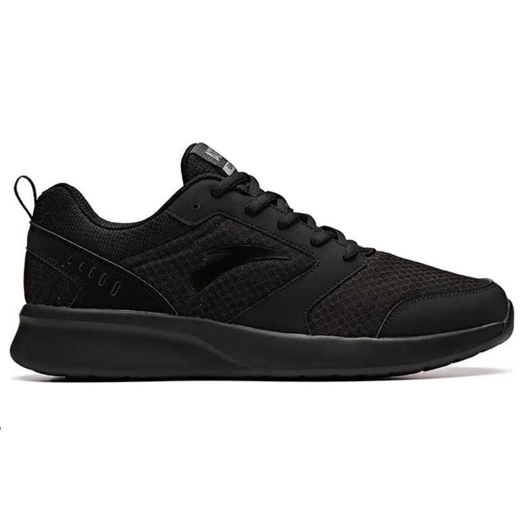 Anta Versatile Shock-Absorbing Non-Slip Wear-Resistant Breathable Rebound Low-Top Running Shoes Men sneaker Black 912145544-3