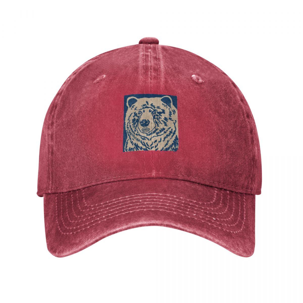Blue Bear Baseball Cap New Hat custom Hat Brand Unisex cap Hat Baseball Cap Trucker Hats For Unisex Womens