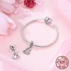Warm Parent-Child Time Charms Copper Dangle Pendant Fit Bangle Bracelet Necklace Diy Jewelry