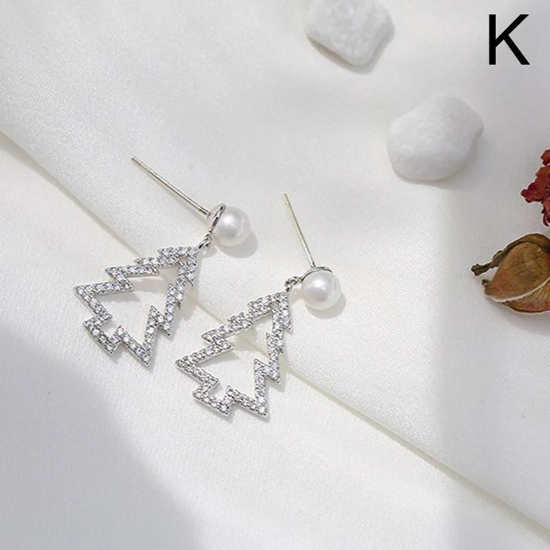Trendy Statement Kerstboom Oorbellen Voor Vrouwen Kerstman Sneeuwpop Drop Dangle Oorbellen Sieraden Kerstcadeaus