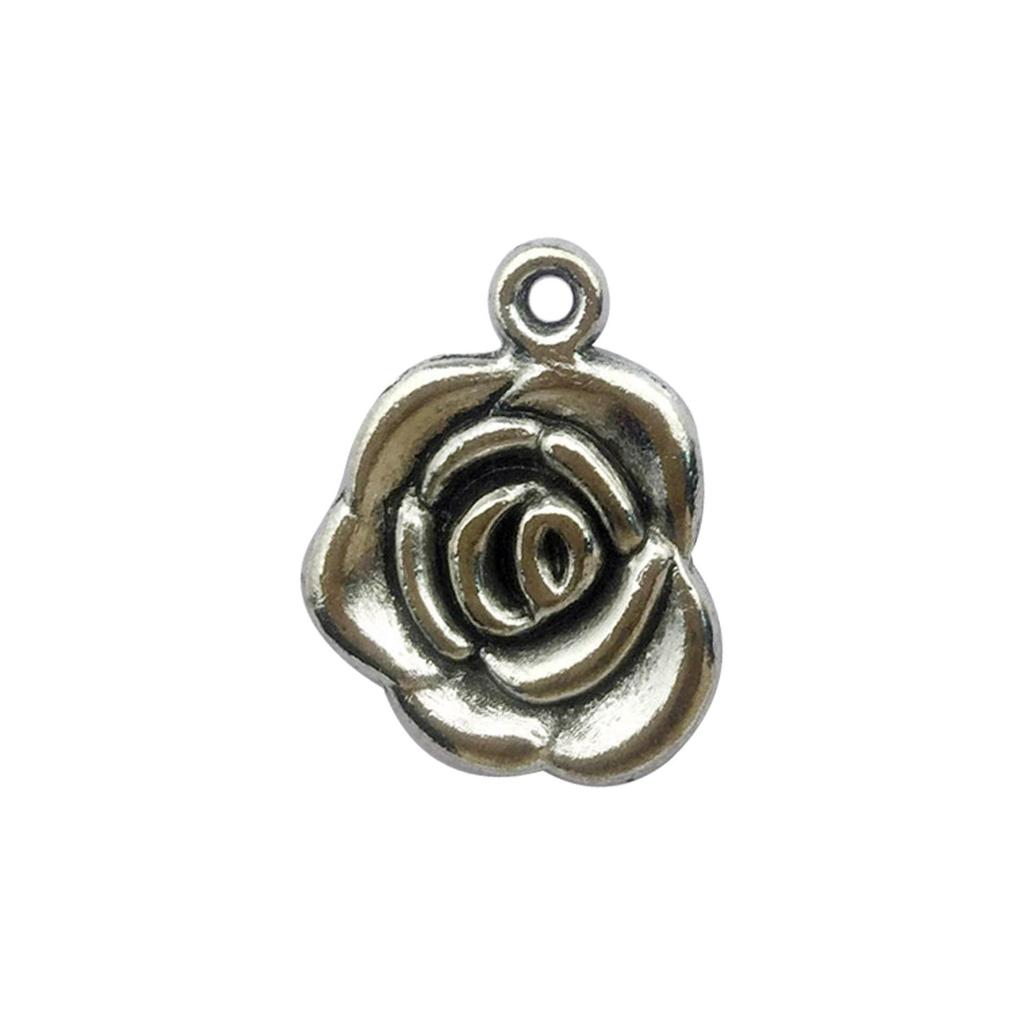 Alloy Flower DIY Jewelry Accessories for Necklace, Bracelet, Key Pendant