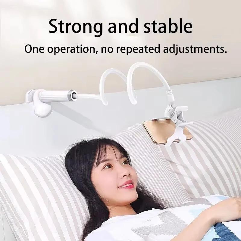 Universal Mobile Phone Stand Adjustable Lazy Stand Rotatable Bedside Holder Desktop Live Streaming Selfies Phone Accessories