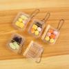 Fast Food Box Simulation Fast Food Box Keychain Plastic Fast Food Box Model Pendant  Ornaments Gift