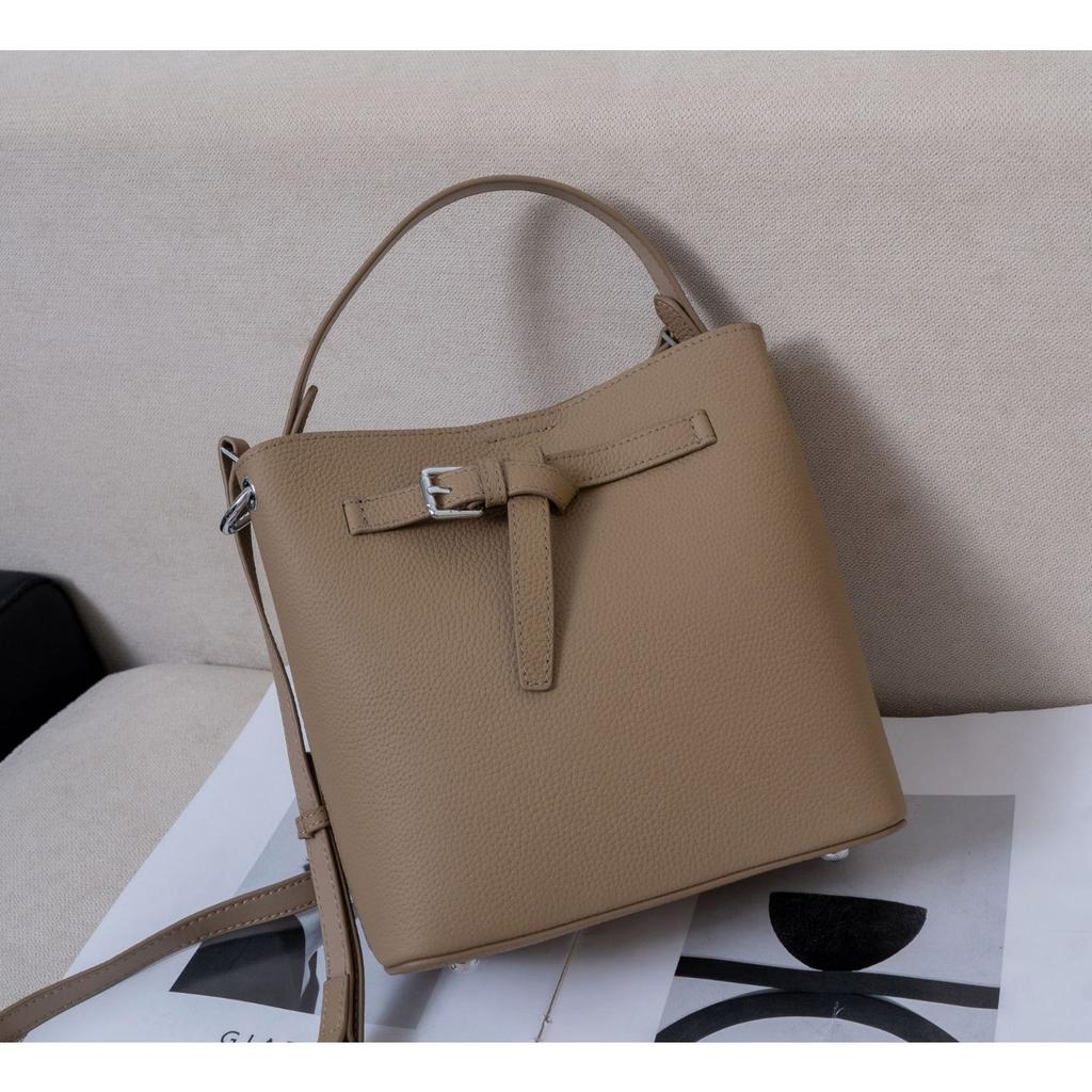 Cowhide Shoulder Women's Bag, Mother and Child Bag, Large-capacity Messenger Lady, Fashionable and Simple Versatile Bag Soft
