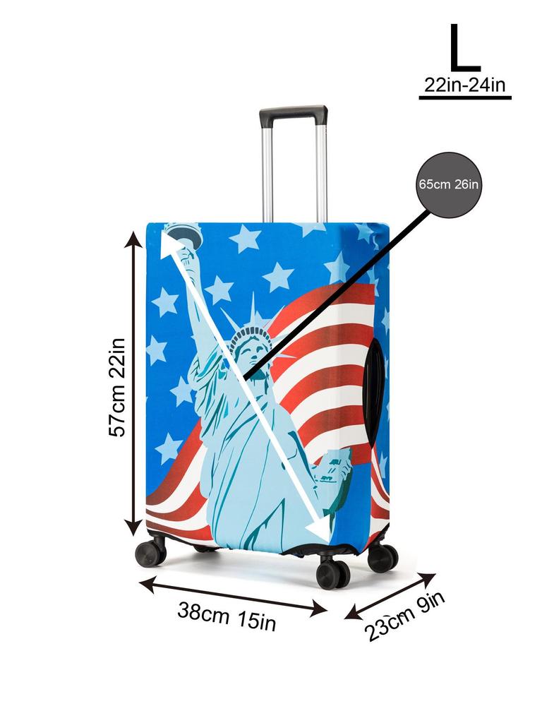 20" Fashionable Travel Luggage Protective Cover for Suitcase