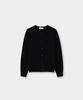 Jeilium Varmon Summer Boucle Round Neck Cardigan Black