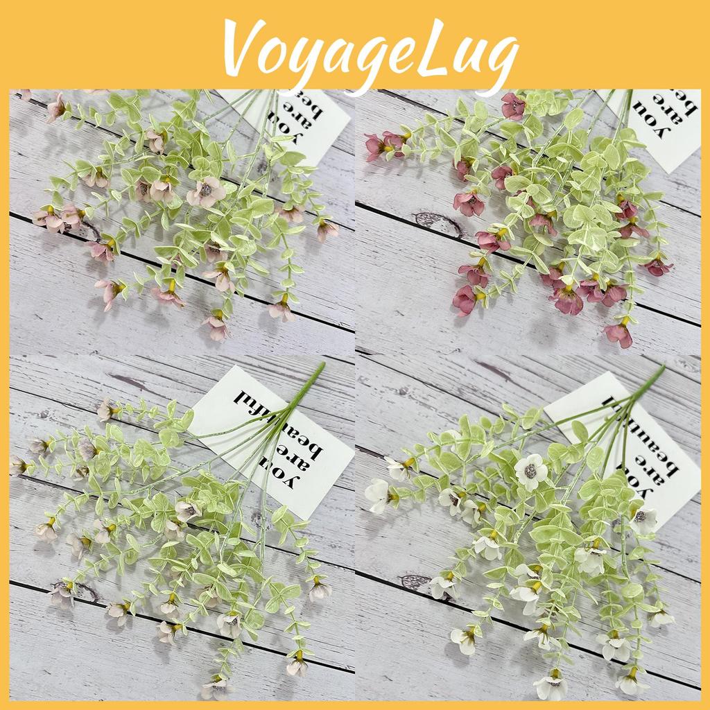 Dream Blue Eucalyptus Flower Bundle With Handmade Craft For Decoration Household