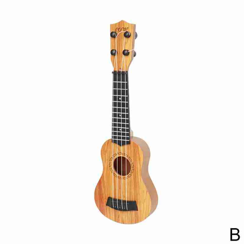 38cm Children Guitar Toy Can Be Used To Play Elementary Instruments With Paddles Simulating Yukrili Music Toys