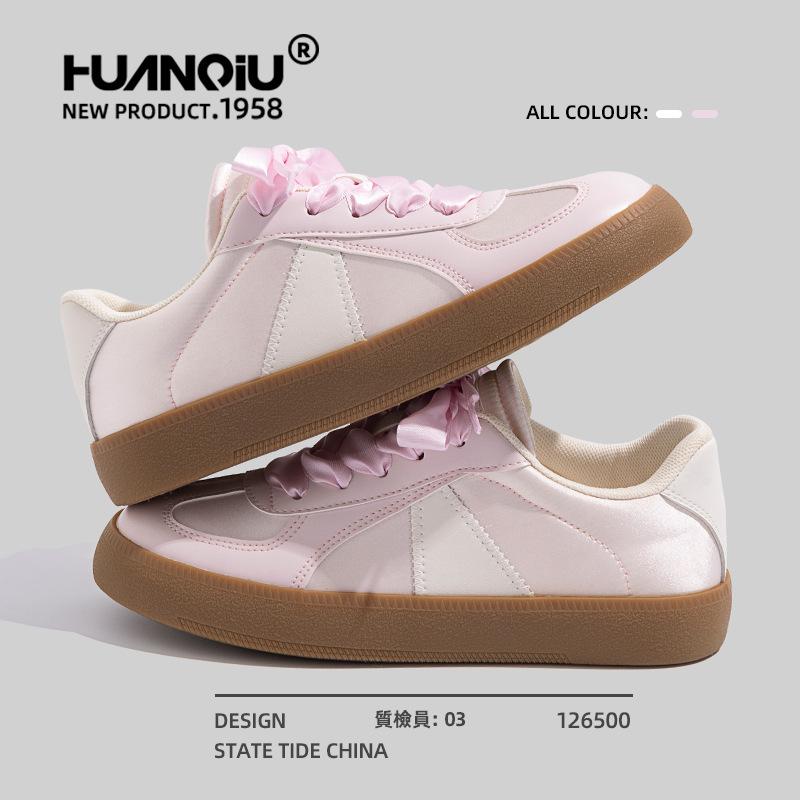 Global Platform German Training Shoes Women's Spring 2024 New Versatile Niche Original Casual Women's Shoes ZHQ-XA183