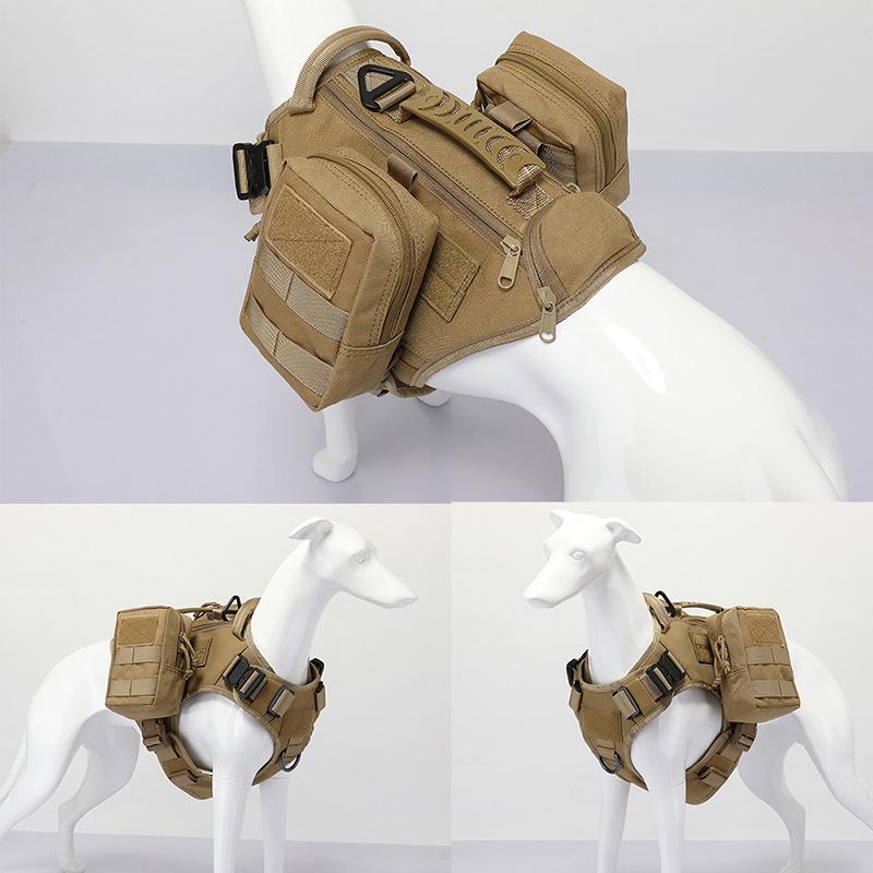 D8 Wasserdichte Camouflage Taktische Hunde Trainingsweste
