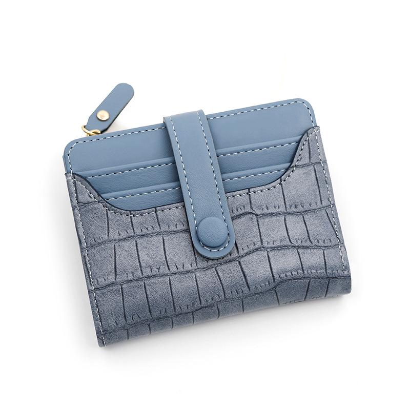 Women's Multifunctional PU Lychee Pattern Coin Purse and Wallet