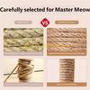 F26C Natural Jutes Rope Fit Cats Scratch Posts DIY Projects Cats Scratching Sisal Rope