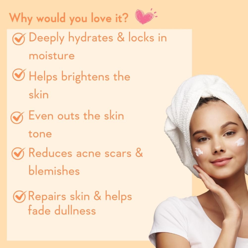 WishCare Pure Glow Vitamin C Face Cream 50 Gm Pack For Bright Skin And Pigmentation Care