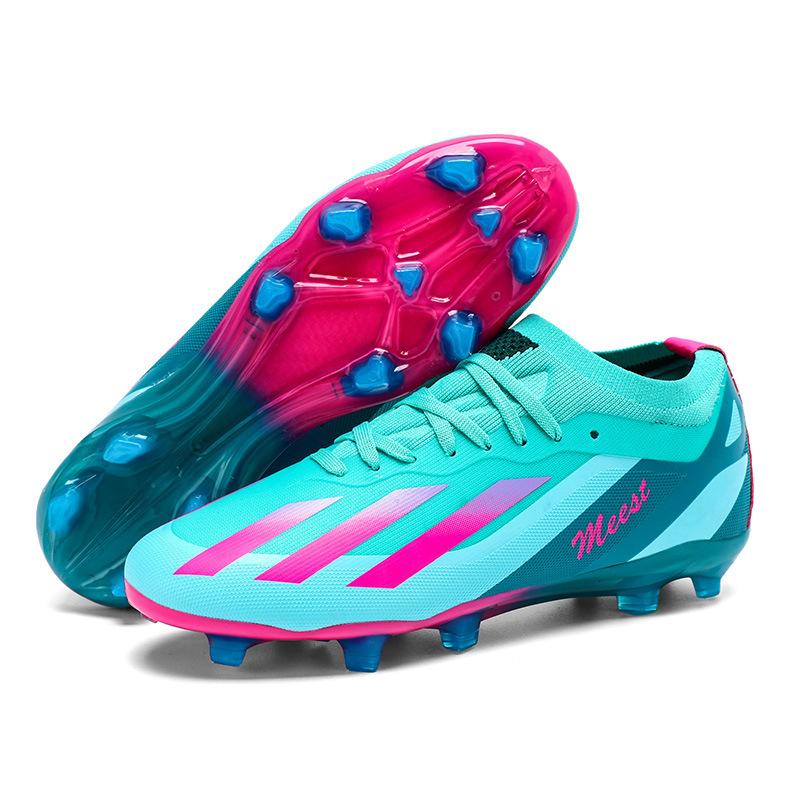 New Football Shoes Men's Adult Long Nails Broken Nails Artificial Grass Training Shoes