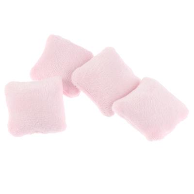 4 Stück 1/12 Puppenhaus Miniatur Kissen Kissen für Sofa Couch Bett Möbel Spielzeug