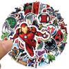 50 Stück Disney Marvel Film Avengers Helden Versammeln Aufkleber Wasserdicht Handy Laptop Gepäck Gitarre Notizbuch Abziehbild Aufkleber