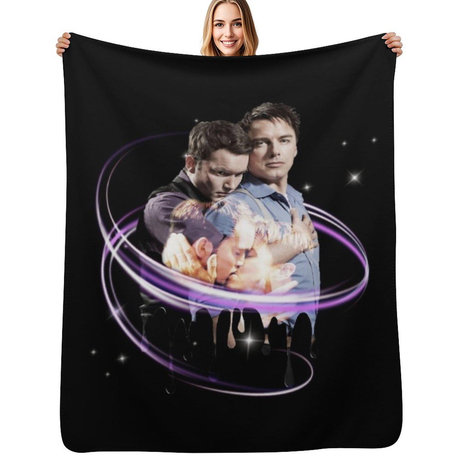 Janto Throw Blanket Men s Soft Warm Throw Blanket for Couch Size: 75*100cm, Weight: 230 GSM