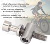 M5x30 35 40mm Titanium Alloy Bicycle Seatpost Fixed Bolt Round Head Screw