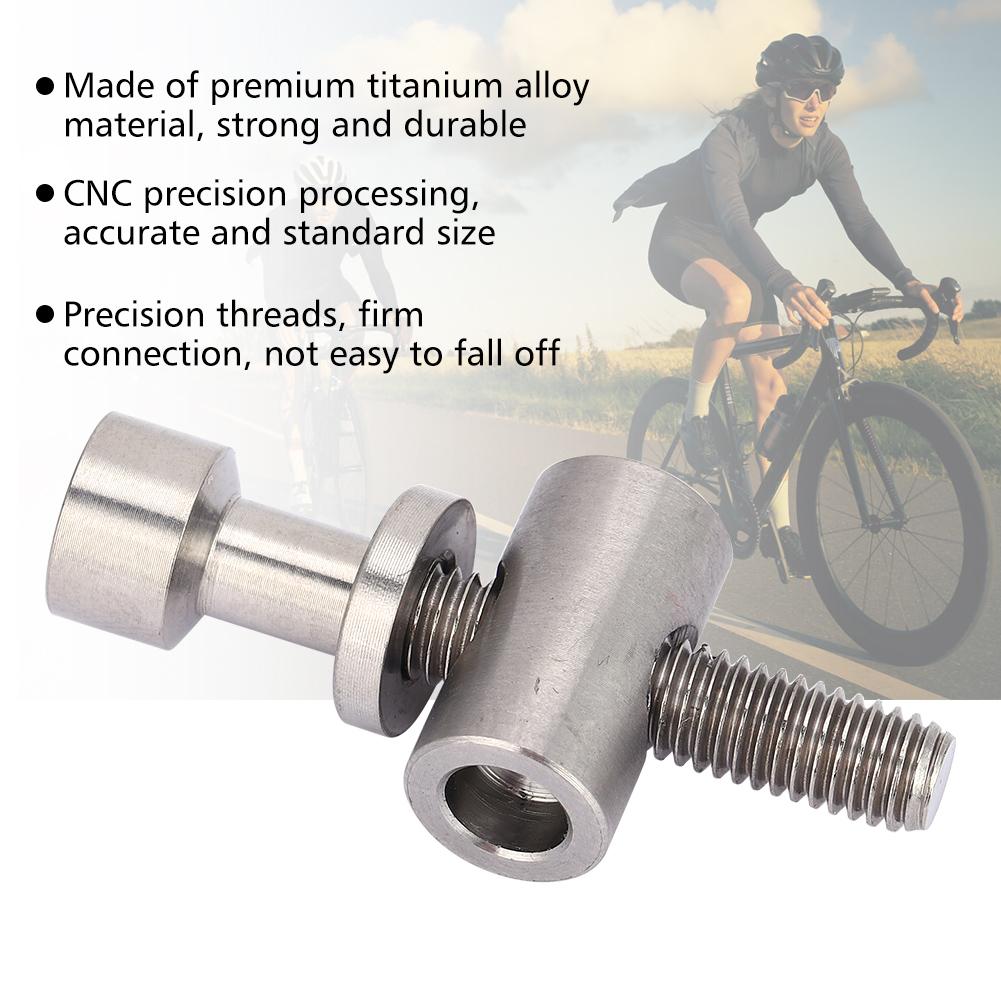 M5x30 35 40mm Titanium Alloy Bicycle Seatpost Fixed Bolt Round Head Screw