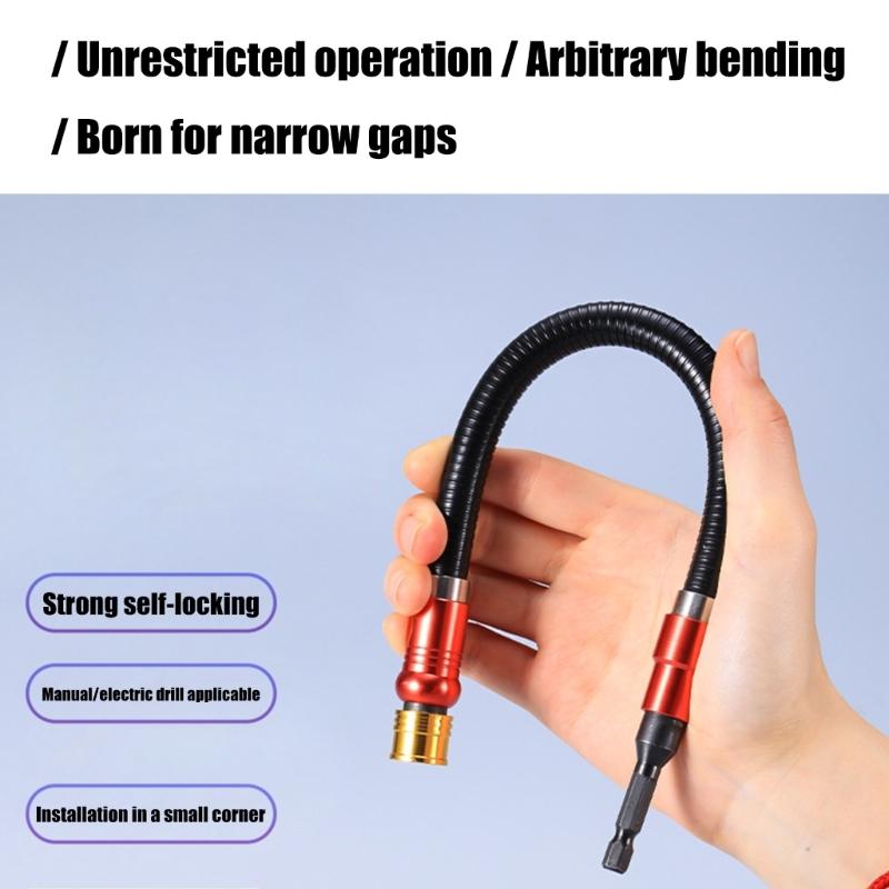 Double Direction Alloy Steel Bit Holders Double Direction Hex Shanks Bit Holders For Handheld And Power Tool Applications