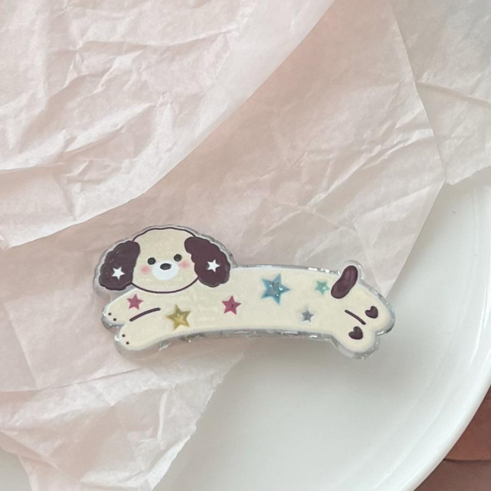 Shiny Sequin Hairclip Sweet Bangs Side Clip Fashion Cartoon Hair Clip For Women Girls