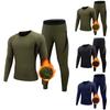 Women's Thermal Underwear Top Lightweight Long Johns Black L