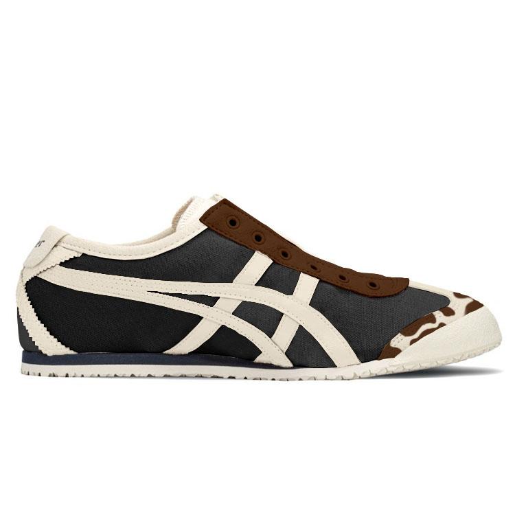 ONITSUKA TIGER MEXICO 66 SLIP ON Low Top Casual Shoes Unisex Dark Brown 1183A360-205(TeamY-)