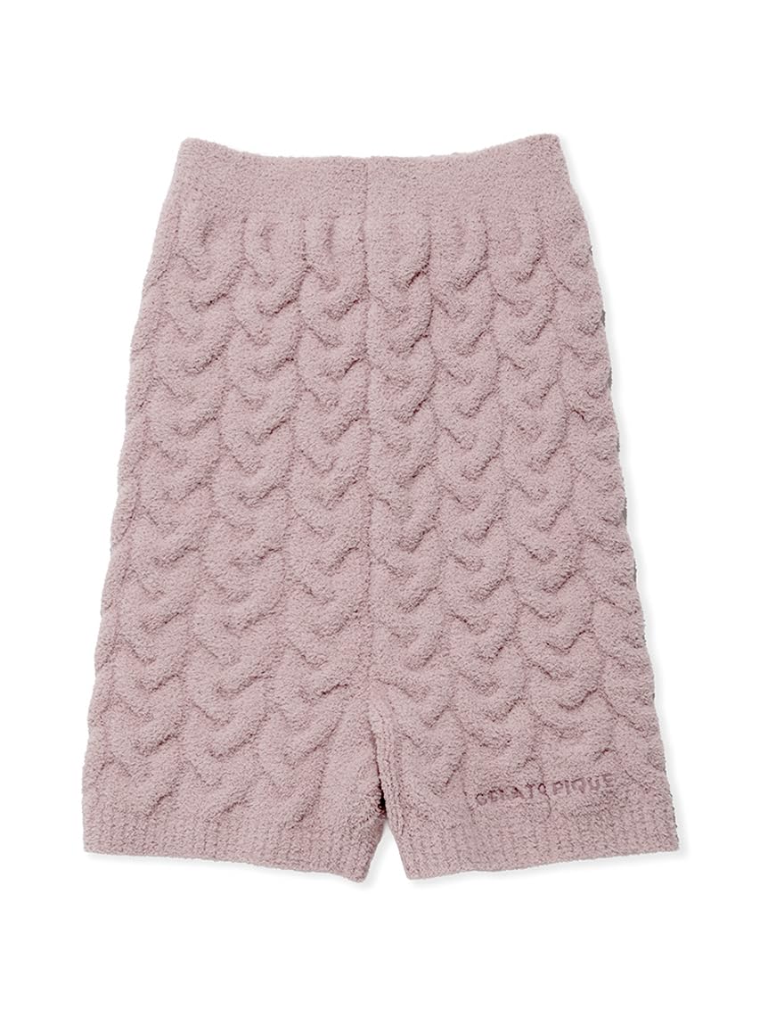 

Брюки-пояс из трикотажа с косами для сна PSGG255822PNKF розовый