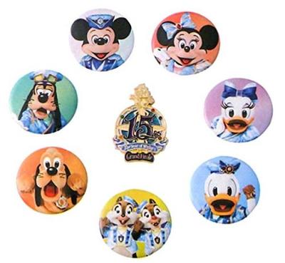 Disney Rozet & İğneli Rozet Canlı Aksiyon 15. Yıl Dönümü Büyük Final Tokyo Disney Resort'a Özel Mickey & Arkadaşları