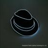 LED Light-Up British Style Jazz Top Hat - Flashing Festival & Masquerade Party Prop