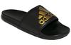 Adidas Adilette Comfort Slide 'Black Gold Metallic' GY1946