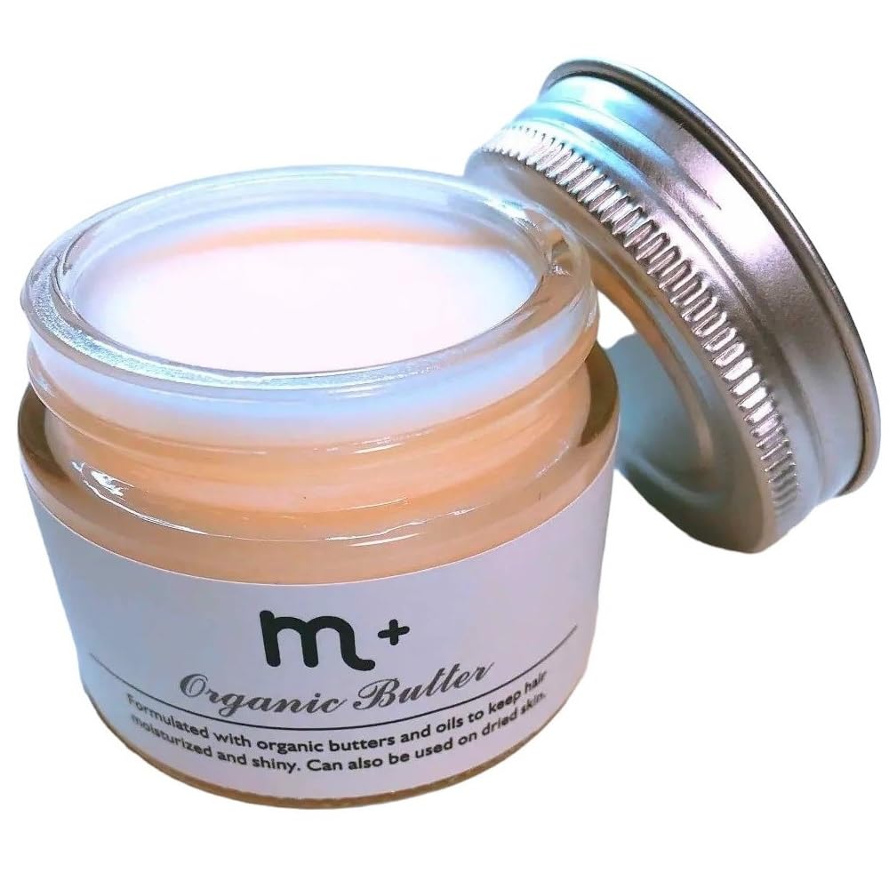 m+ Organic Butter 50g, Organic, Whole Body Balm, Multi-Purpose Balm, White Musk Scent