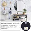 Round, Wall-mounted Bathroom Mirror with a Shatterproof Aluminum Frame, Perfect for Bathrooms, Vanity Mirrors, and Entryways. 70cm Diameter, Gold.