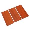 3Pcs Guitar Veneer Sheet Wood Grain Mahogany Guitar Veneer Plate Accessory for Decoration