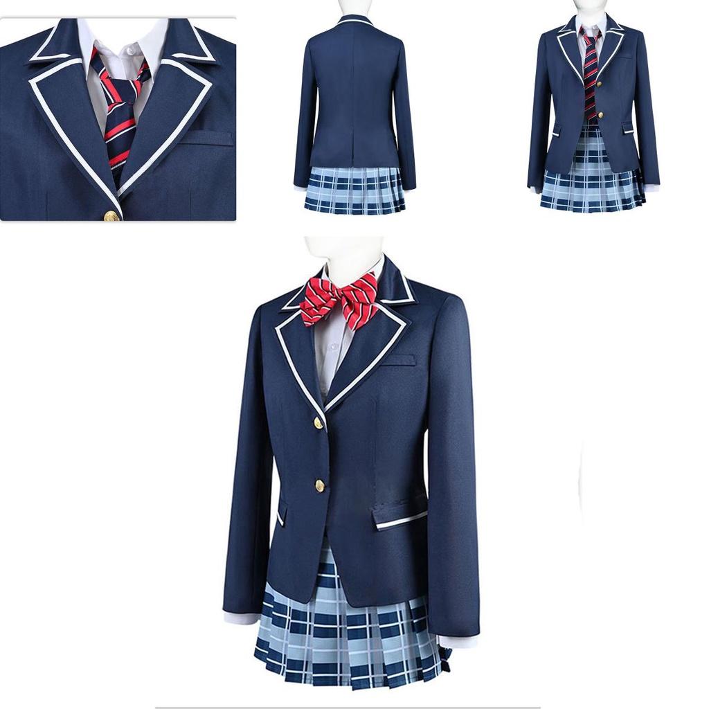 Project Sekai Colorful Stage Feat Cosplay Costume School Uniform Outfit Carnival